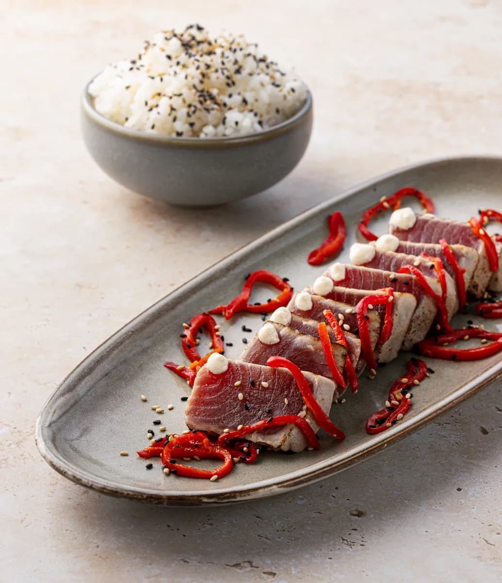 Tartare de saumon,avocat — Sushi D'or